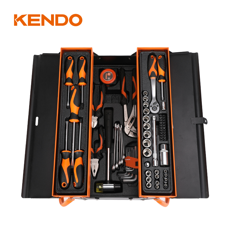 70pc 3 Tray Cantilever Tool Chest Set