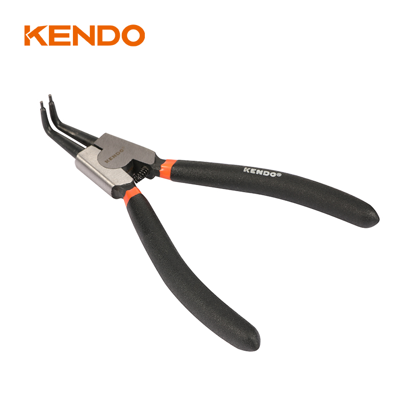 High Quality Circlip Pliers External Bent Dipped Handle