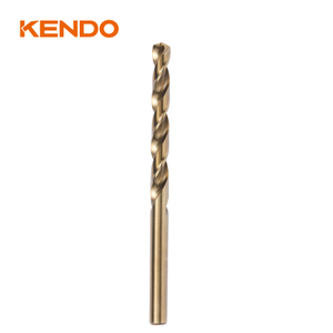 HSS-Co Twist Drill Bit, Fully Ground, Bronze Oxide