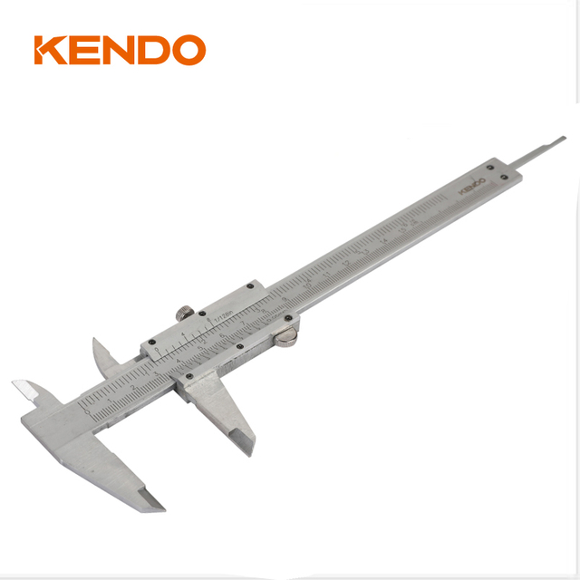 SPI Vernier Caliper, Single Set Screw Style, 0-6"/0-150mm - 20-988-2