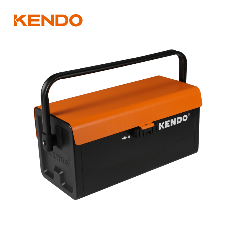 40cm / 16" Metal Tool Box with Sliding Top Drawer For Truck