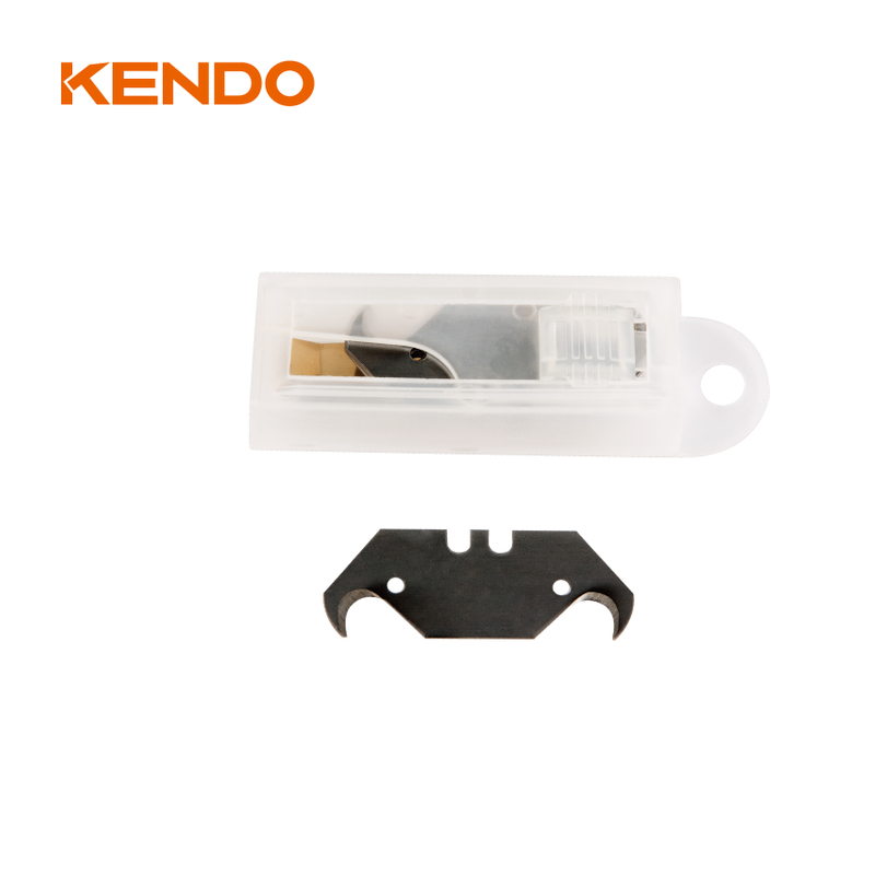 10Pc Hooked Metal Utility Knife Blades For Cutting from China manufacturer SAAME Tools